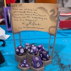 Commemorative Table Top Dice Set